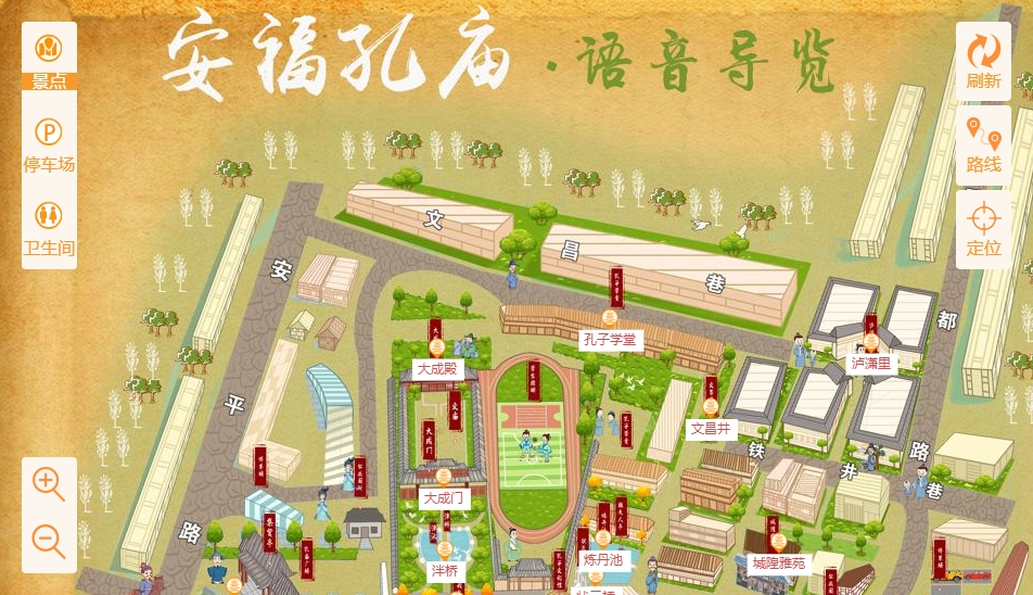 绿春手绘地图：智慧景区智能化服务的延伸